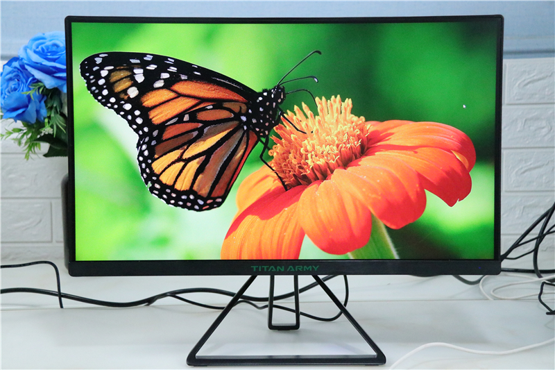 泰坦军团27寸曲面显示器测评,泰坦军团g22a显示器多少钱