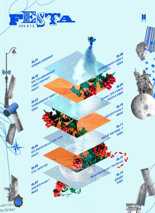 阿米们的快乐来了！节日天天过防弹天天见