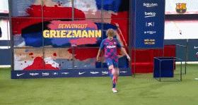 诺坎普新援颠球,在诺坎普球场