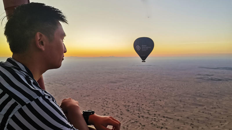 沙漠浪漫之旅迪拜,从天空进入海底