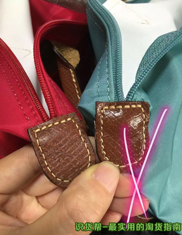 longchamp包辨别真假方法,longchamp饺子包干邑色