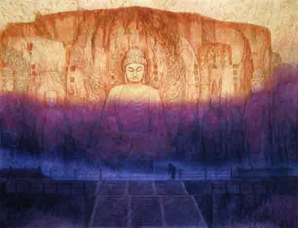 栗东旭画家作品,栗东旭国画