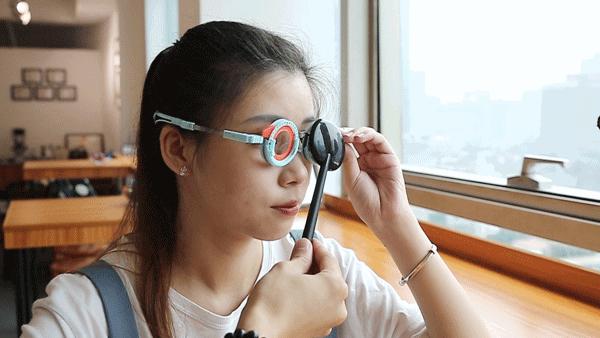 一戴眼镜就感觉有重影,一戴眼镜就头晕眼胀