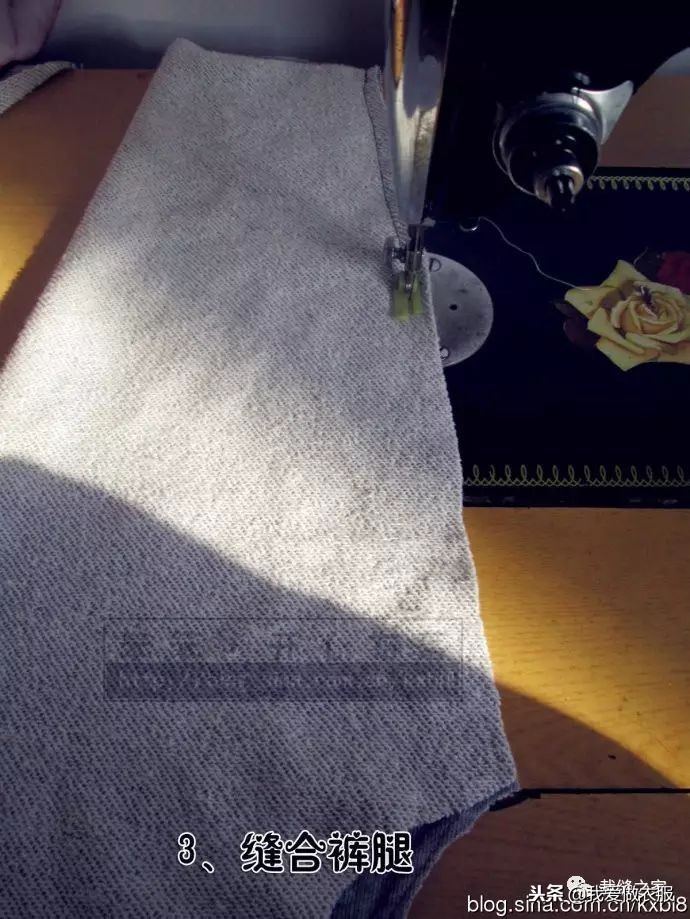 儿童棉裤缝制教程,男士双层棉裤的裁剪图