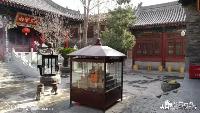 西安市东大街著名寺院卧龙寺,西安古寺青龙寺