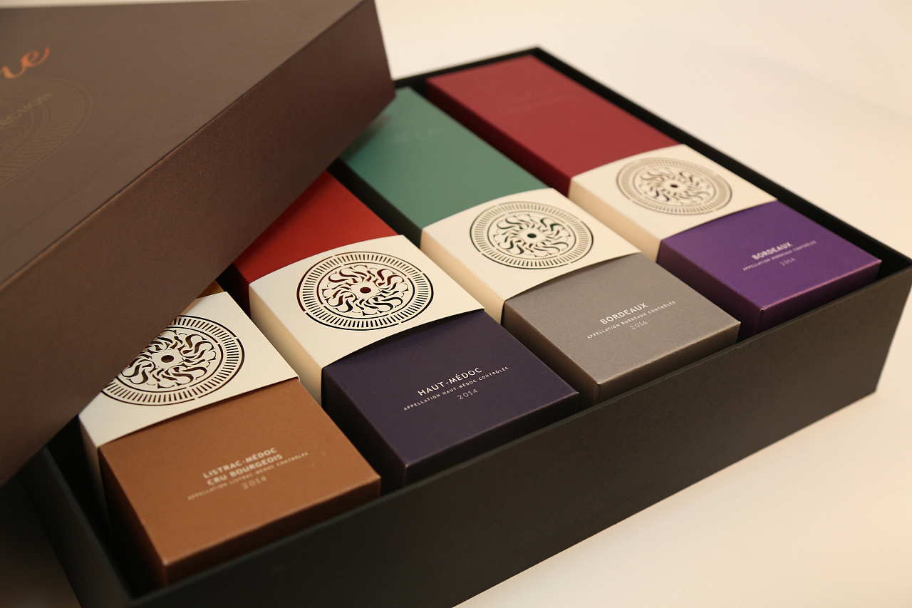 红酒外包装盒设计创意,创意红酒盒