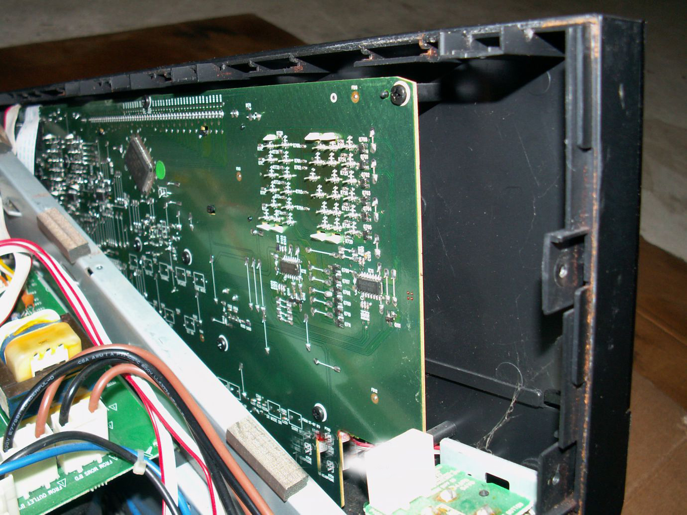 维修一台60多斤的高端影音环绕功放