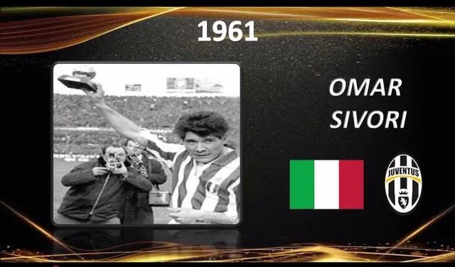 足球金球奖历史最佳,足球金球奖1956年到2019年