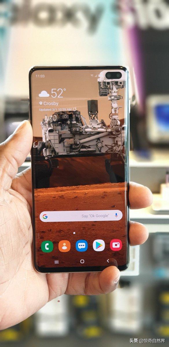 三星s10挖孔全面屏,三星s10前置挖孔