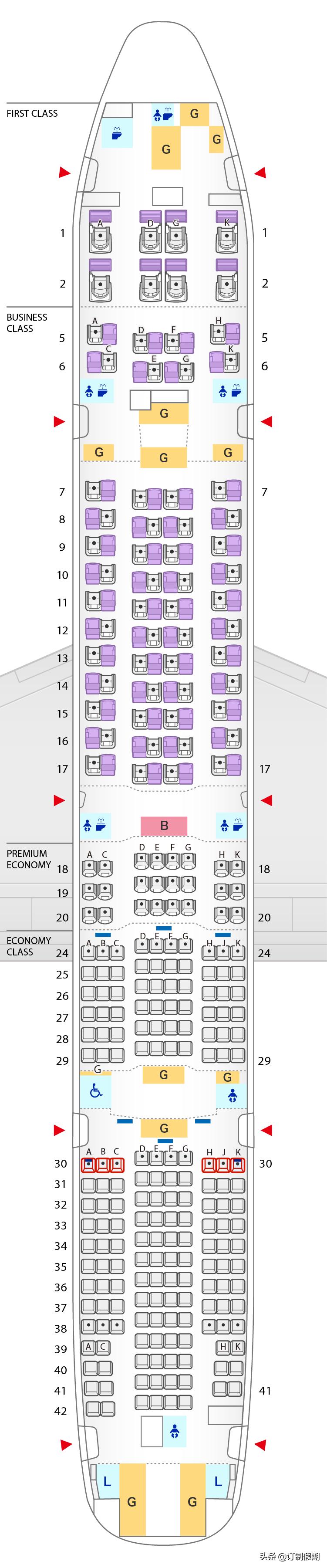 全日空航空nh904机型,全日空波音777-300国内机型