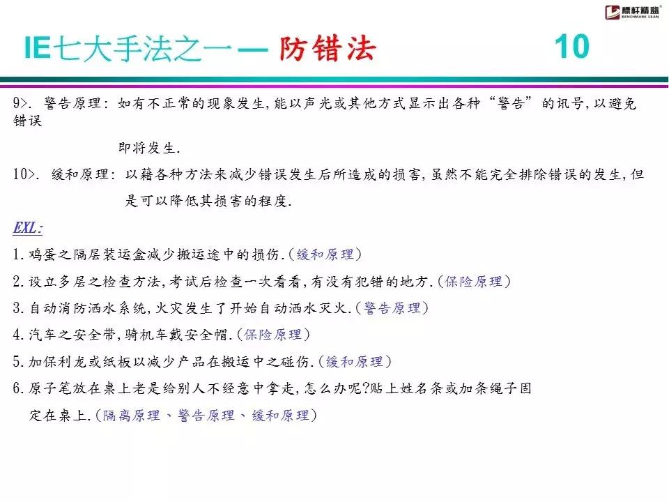 ie七大手法详细介绍,ie七大手法具体内容及意义