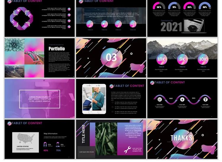 400套精简室内设计ppt,高大上的ppt设计图