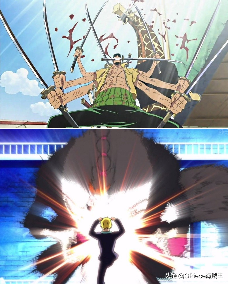 海贼王索隆与对手实力,海贼王最新索隆和山治实力