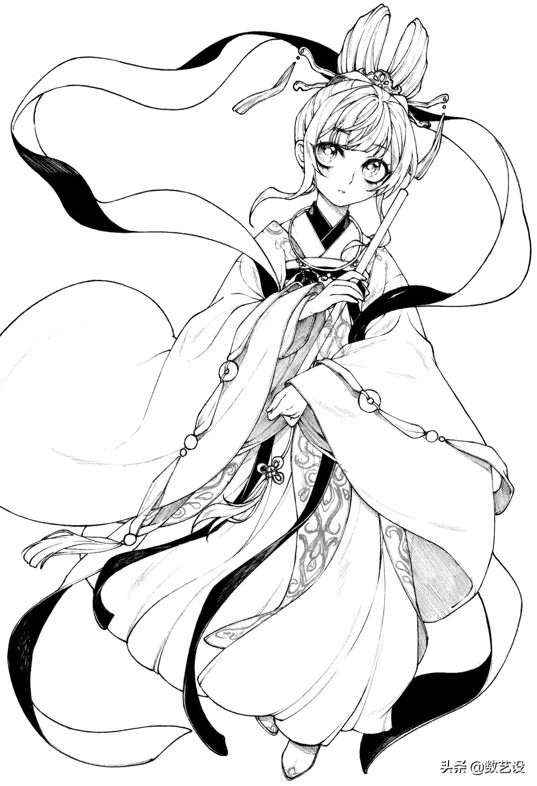 用15种颜色画的画特别漂亮,好看又复杂的又有颜色的画