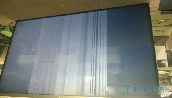 创维液晶屏竖线维修方法,创维55e5液晶灰屏故障原因