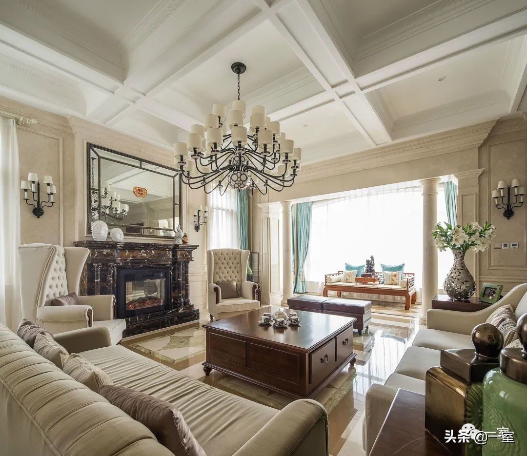 梁志天唐忠汉排名,现代风背景墙作品