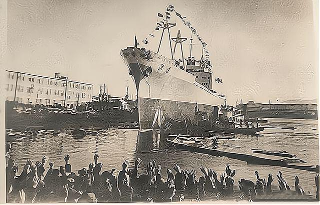 中国第一艘远洋巨轮沉海,中国东风号万吨巨轮结局如何