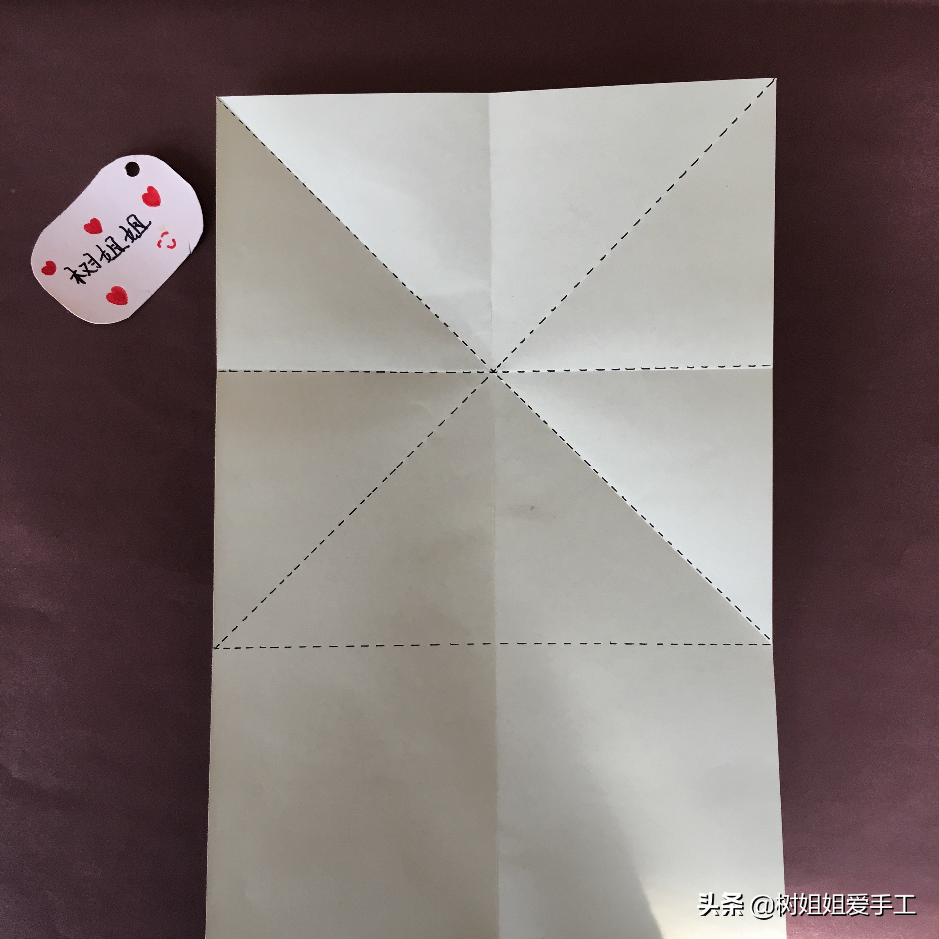 拖尾孔雀的三角插教程,折纸孔雀尾巴怎么折