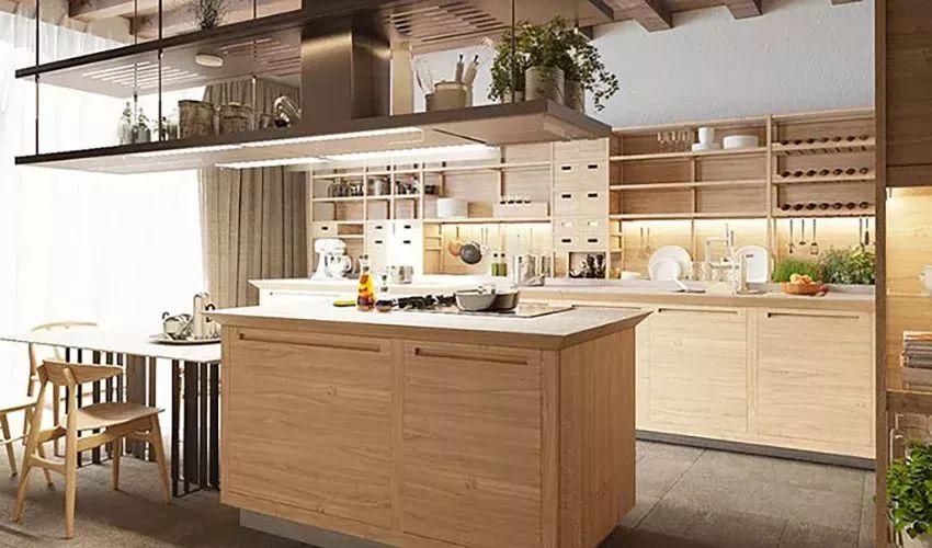 农村厨房和餐厅分开设计图,厨房和餐厅怎样做分开才好看