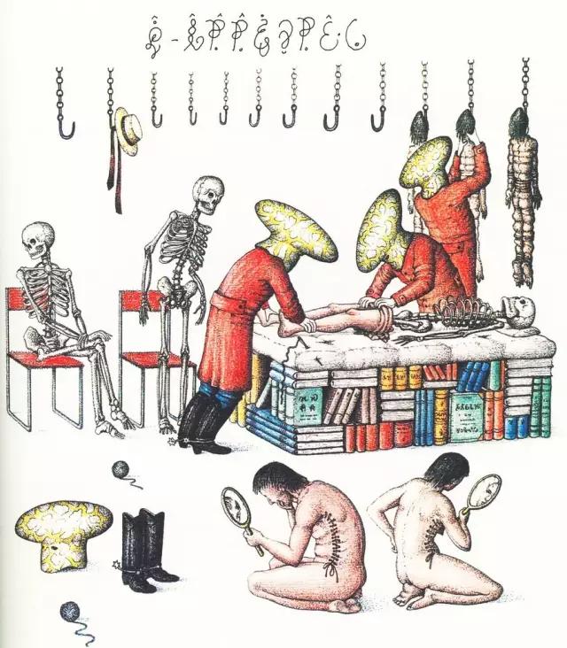 这本天马行空的百科全书有400多页，我却一个字都看不懂