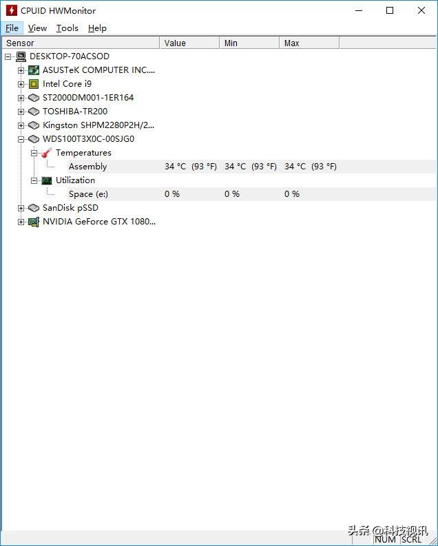 西数sn750固态硬盘才跑两万分,西数sn750se500gpcie4.0