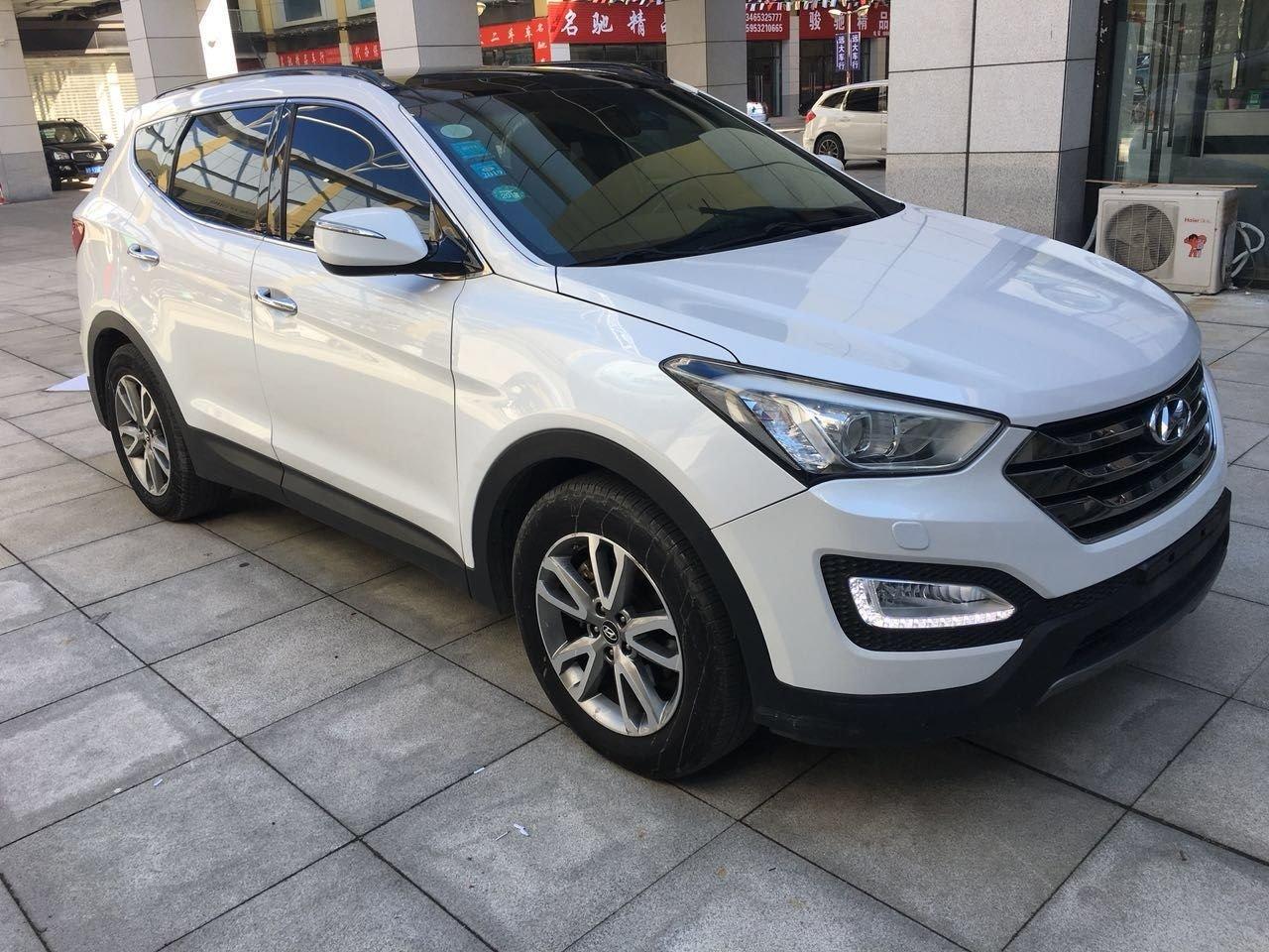 现代新胜达2023款7座价格,现代新胜达四驱顶配版二手车价格