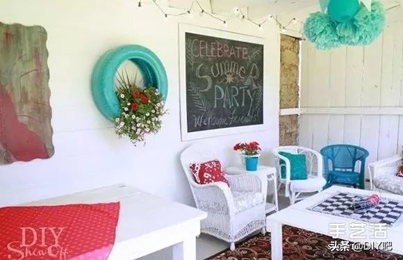 废旧轮胎怎么做废物利用,废旧轮胎废物利用小制作