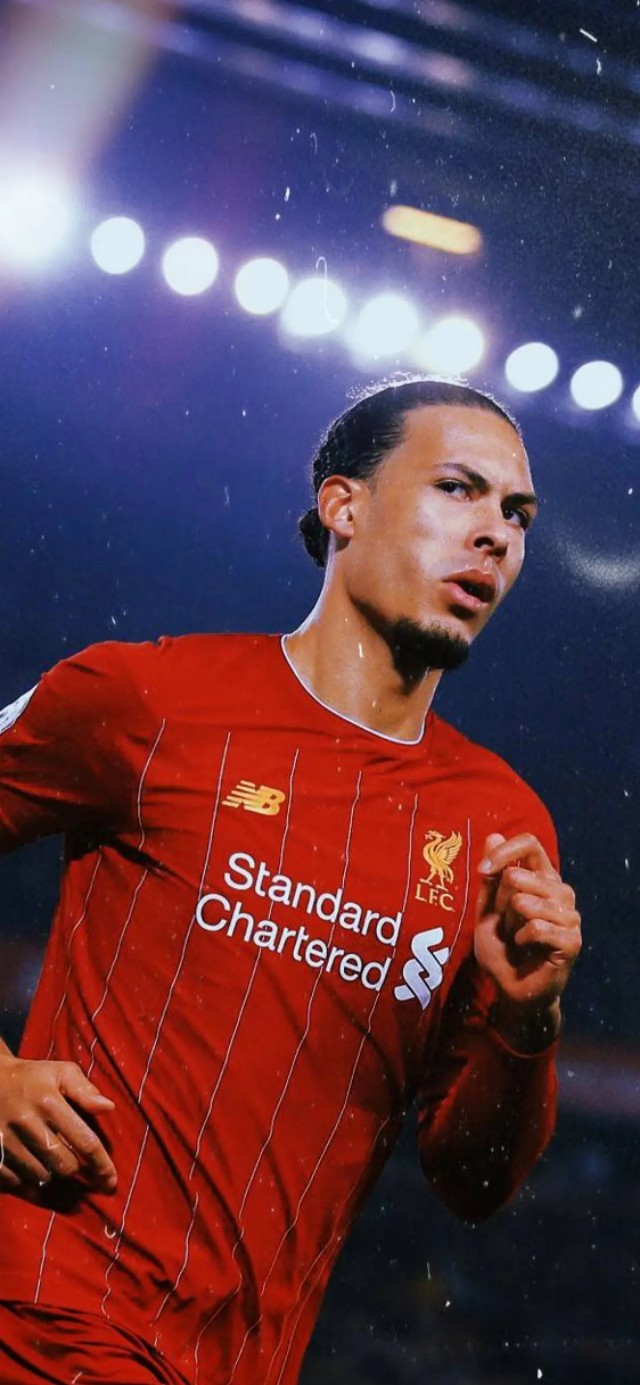 足球范戴克图片,木木足球