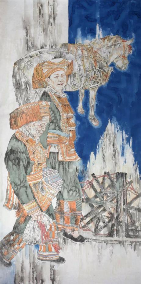 黄环球正在直播,黄环球国画作品