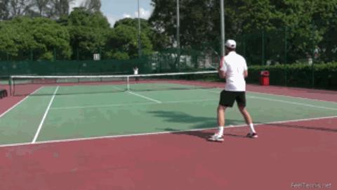 网球底线击球如何提高回球稳定性,网球底线击球训练视频