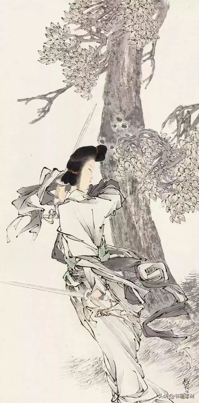 任伯年与范曾老子出关图的对比 (任伯年范曾书法作品)