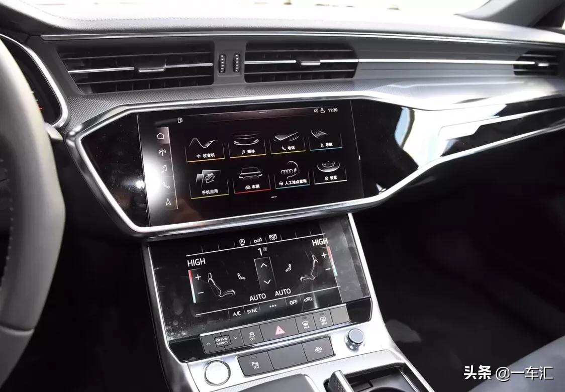 奥迪a6l豪华致雅型对比宝马5系,同级别的奥迪a6l