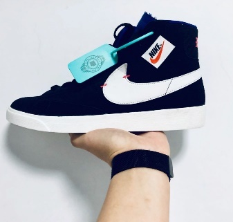 nikeblazer是第一双篮球鞋吗,nikeblazerlowacronym联名上脚