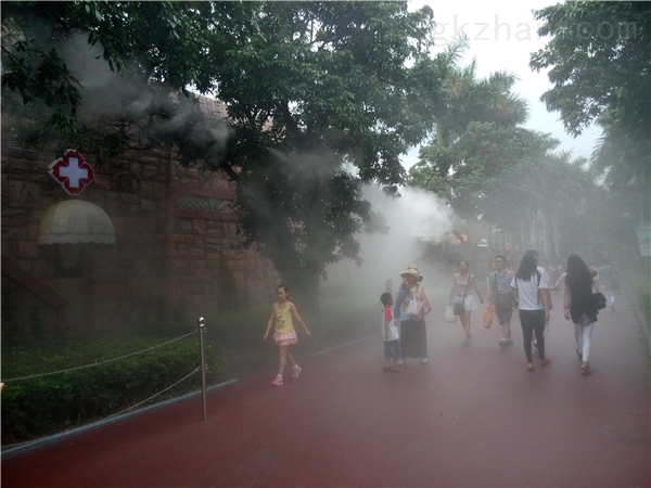 雾森系统高压喷雾设备怎么选,高压雾森系统安装人工费