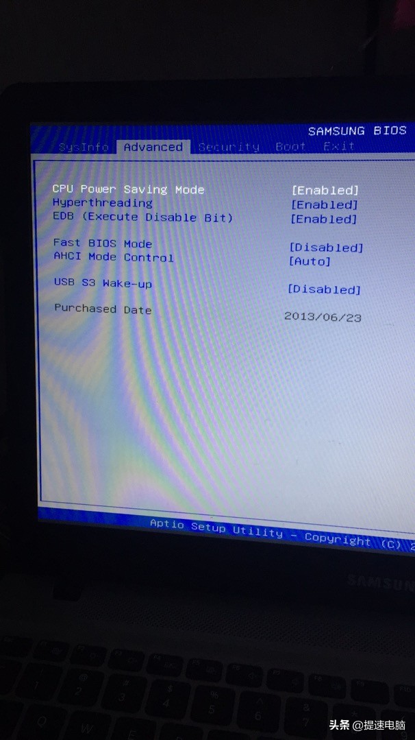 #电脑小知识##三星笔记本开机故障#两例无法进入系统蓝屏7B