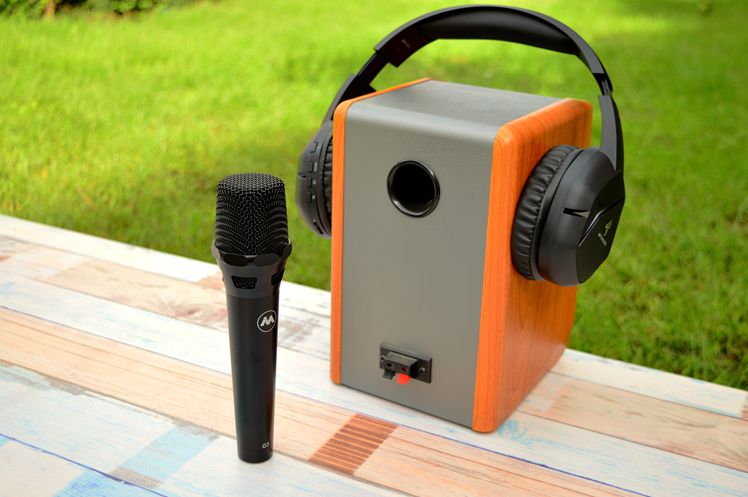 有线话筒也能移动使用，麦拉达Q3麦克风，主播K歌样样行