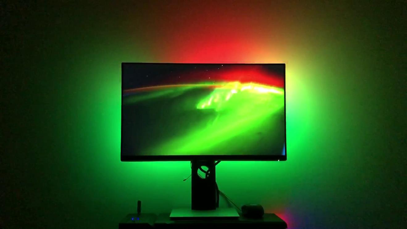 飞利浦流光溢彩显示器,制作电脑显示屏的原理