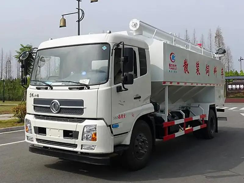 散装饲料运输车操作流程,散装饲料运输车怎么装饲料