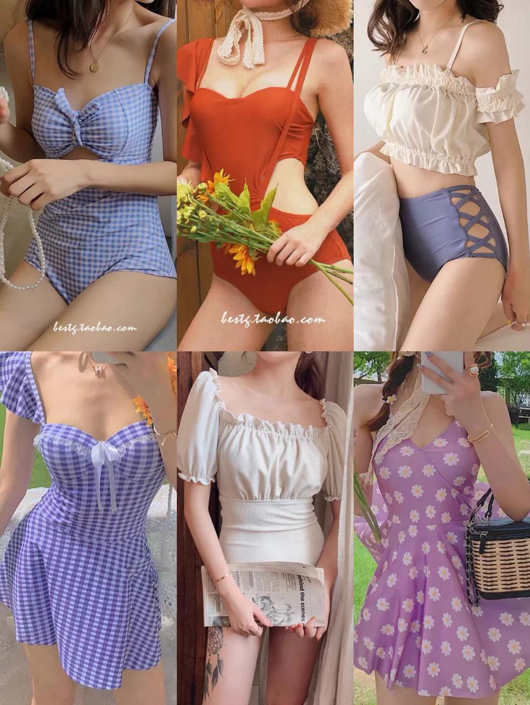 长袖泳衣女款显瘦遮肉高级感胖mm,温泉泳衣推荐胖mm显瘦遮肉200斤