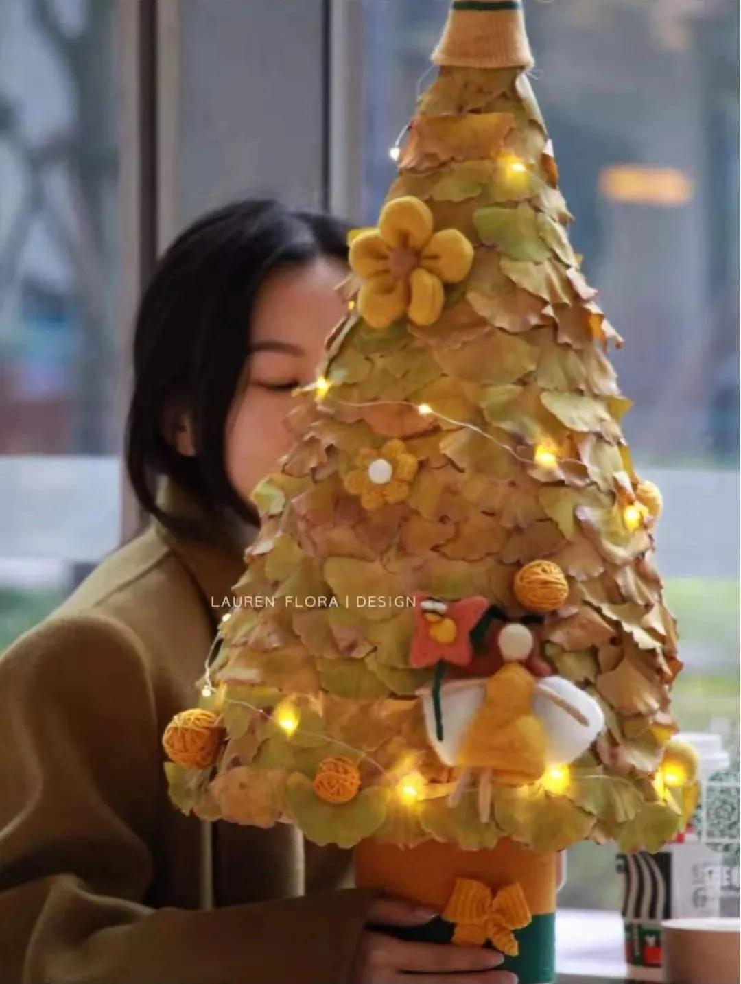 银杏树叶如何做玫瑰花,银杏叶如何制作玫瑰花