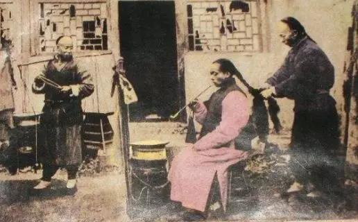 清朝以前古代秃头的人怎么留头发,清朝留头不留发为啥后来还有辫子