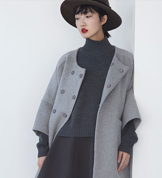 连衣裙毛衣秋冬穿搭,克莱因蓝毛衣穿搭秋冬