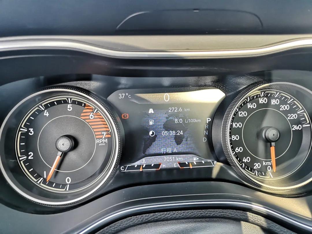 三天开800km,jeep自由光油耗越来越高