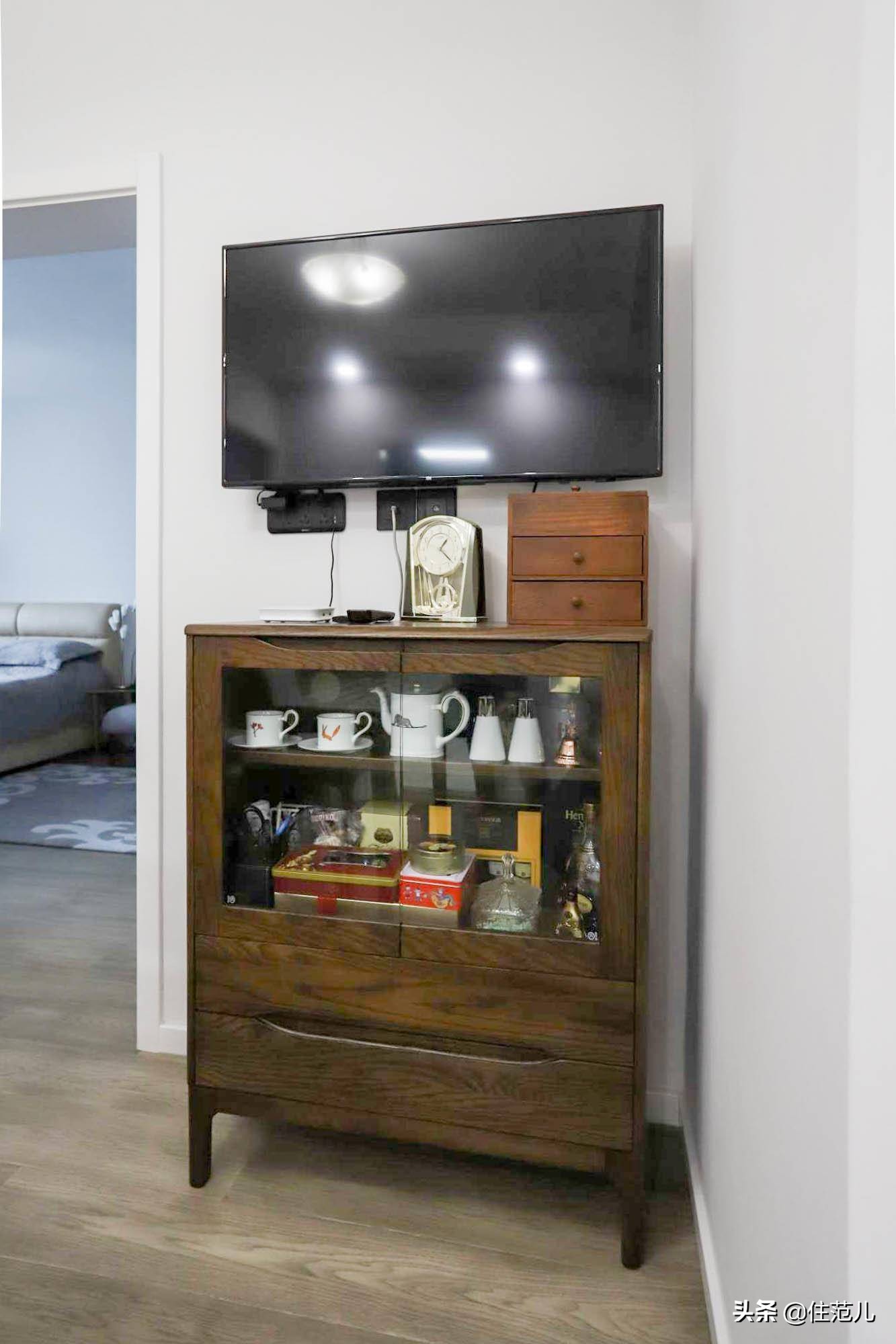 58㎡两室一厅，小户型也能拥有中岛厨房，父母硬核装修胜过年轻人