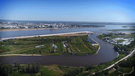 中俄双子城黑河,中俄边境双子城黑河市