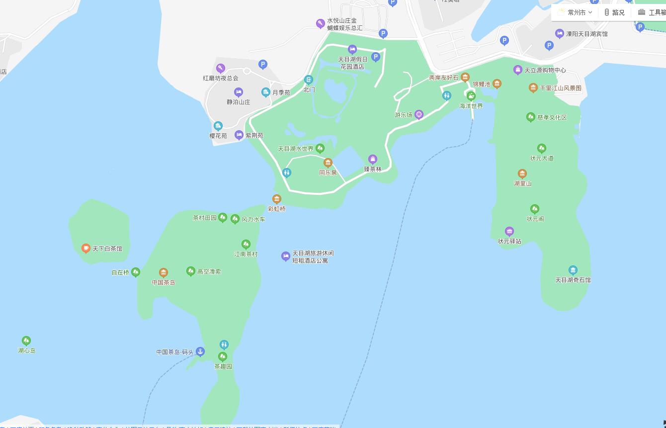 天目湖御水温泉户外泡池,峡谷深处的纯天然户外生态温泉