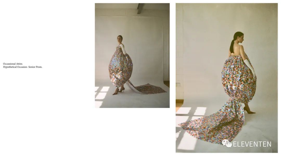 2020中央圣马丁CSM时尚BA本科毕业大秀#女装Womenswear