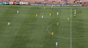 巴萨德容个人集锦,德容巴萨首秀表现