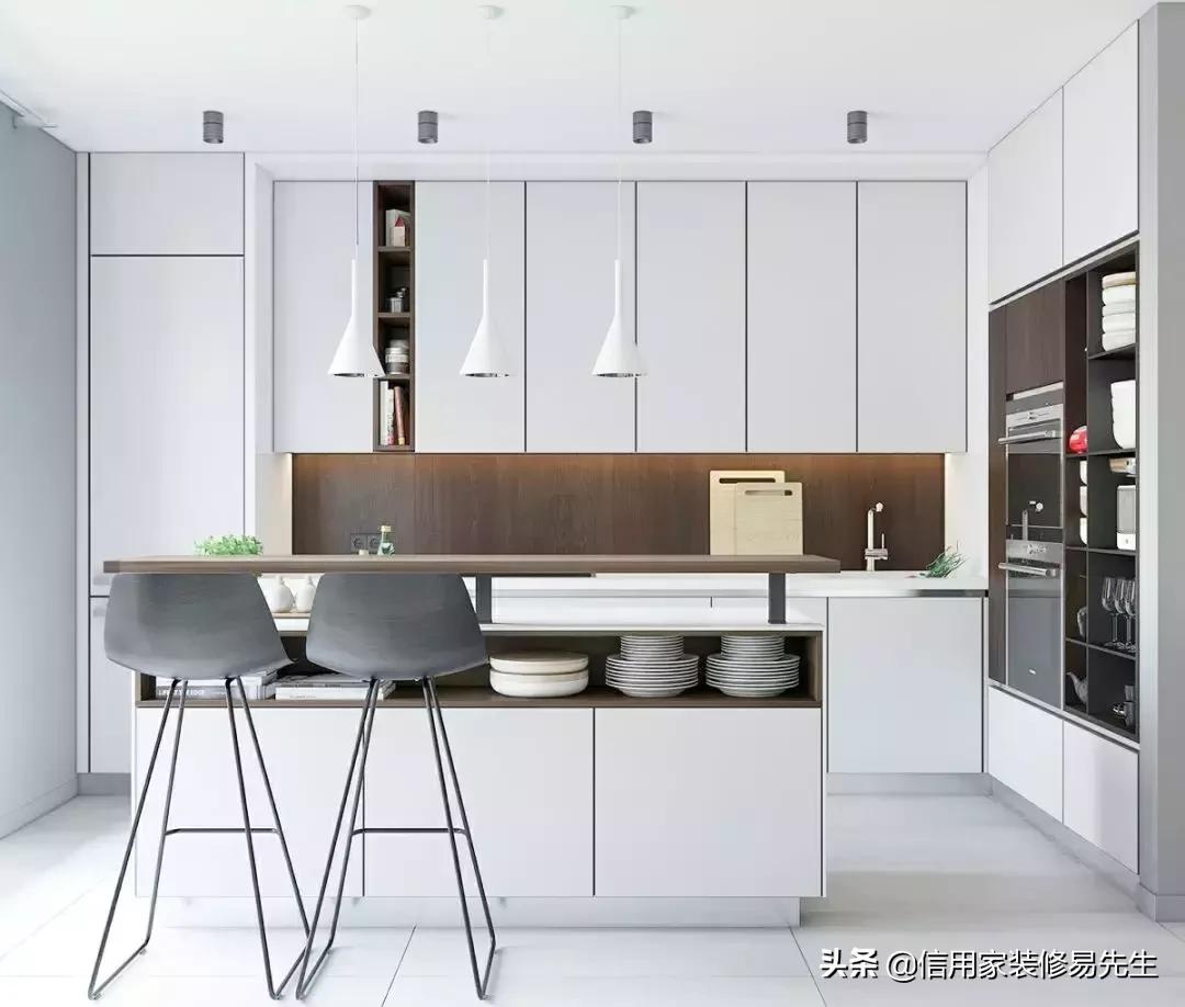 橱柜都有什么颜色好看的,橱柜白色台面配什么颜色的门好看