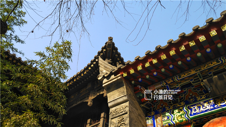 西安唯一保留下来的四个皇家寺院,西安小巷深处的皇家寺院